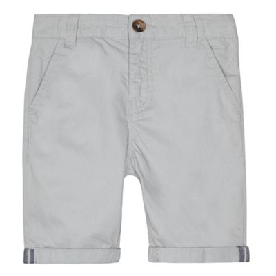 Boys' grey chino shorts